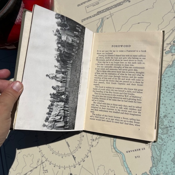 Vintage 1949 The Wolf that Never Sleeps Marguerite De Beaumont Book - Picture 6 of 8